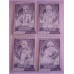 UTENA fillette revolutionnaire set 4 lamicard Original Japan Laminated Card Saito